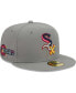 Фото #1 товара Men's Gray Chicago White Sox Color Pack 59FIFTY Fitted Hat