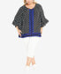 ფოტო #4 პროდუქტის Plus Size Strike A Pose Tunic V-neck Top