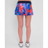 BIDI BADU Spike Printed Wavy Skirt dark blue / blue, XL - фото #3