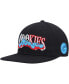 ფოტო #1 პროდუქტის Men's Black Upper Echelon Snapback Hat