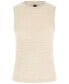 ფოტო #5 პროდუქტის Women's Sleeveless Knit Top