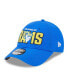 Фото #4 товара Men's Royal Los Angeles Rams 2023 NFL Draft 9FORTY Adjustable Hat