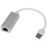 Фото #1 товара StarTech.com USB 3.0 to Gigabit Network Adapter - Silver - Wired - USB - Ethernet - 2000 Mbit/s - Silver