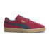 Puma Suede Classic Flagship Lace Up Mens Blue, Red Sneakers Casual Shoes 383603