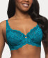 ფოტო #1 პროდუქტის Women's Peridot Lace Unlined Underwire Bra