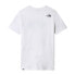 Фото #2 товара мужская футболка спортивная белая с надписями на груди The North Face M SS Easy Tee