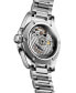ფოტო #3 პროდუქტის Women's Swiss Automatic Conquest Stainless Steel Bracelet Watch 34mm