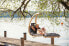 Amazonas AZ-2020400 - Hanging chaise lounger - Without stand - Indoor/outdoor - Grey - Polyester - Polypropylene (PP) - 120 kg