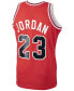 ფოტო #4 პროდუქტის Men's Michael Jordan Red Chicago Bulls 1984-85 Hardwood Classics Rookie Authentic Jersey