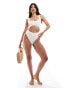 Фото #2 товара South Beach essential cut out swimsuit in coconut