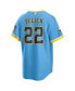 Men's Christian Yelich Powder Blue Milwaukee Brewers City Connect Replica Player Jersey
