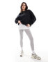 ASOS Weekend Collective oversized sweatshirt with large back logo in black 36 - фото #11