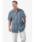 ფოტო #3 პროდუქტის Big & Tall Short-Sleeve Guayabera Shirt