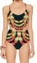 Фото #1 товара Garlands Mara Hoffman Women Swimwear String Cut Out Summer One Piece Size XS