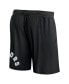 ფოტო #4 პროდუქტის Men's Black Toronto Raptors Free Throw Mesh Shorts