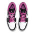 Фото #5 товара Кроссовки Nike Air Jordan 1 Low Black Active Fuchsia (Белый, Розовый)