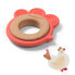 BABYONO Chicken Teether Made Of Wood And Silicone