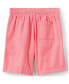 ფოტო #2 პროდუქტის Girls Pull On Chambray Elastic Waist Shorts