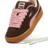 Фото #4 товара Puma Suede Xl 39764814 Womens Brown Suede Lace Up Lifestyle Sneakers Shoes 6.5