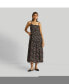 ფოტო #1 პროდუქტის Women's Strappy Tiered Maxi Dress