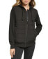 Фото #6 товара Куртка свитшот DKNY женская с капюшоном из смешанных материалов