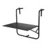 Folding Table Ambiance Dark grey (60 x 43 cm)