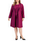 ფოტო #1 პროდუქტის Plus Size Jacquard Sheath Dress Suit