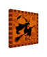 Фото #2 товара Viv Eisner Spooktacular Orange III Canvas Art - 15.5" x 21"