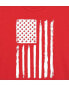 ფოტო #2 პროდუქტის Hybrid Apparel Trendy Juniors Flag Graphic Oversized Tee