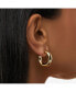 ფოტო #2 პროდუქტის Small Gold Hoop Earrings - Tia Mini