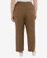 ფოტო #2 პროდუქტის Plus Size Signature Fit Textured Trouser Short Length Pants