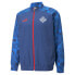 Фото #1 товара Puma Ksi Pre Match Full Zip Jacket Mens Blue Coats Jackets Outerwear 76887501