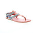 Фото #2 товара Bed Stu Moon F373152 Womens Pink Leather Slip On Strap Sandals Shoes