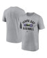 Фото #1 товара Men's Heather Gray Tampa Bay Rays Legend T-shirt