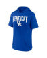 Фото #3 товара Men's Royal Kentucky Wildcats Outline Lower Arch Hoodie T-shirt