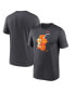 Фото #2 товара Men's Charcoal Houston Astros Juice Hometown Legend Performance T-shirt