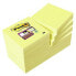 Фото #2 товара Стикеры для записей Post-it Super Sticky Жёлтый 12 Предметы 47,6 x 47,6 mm