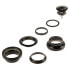 Фото #2 товара Рулевая колонка Neco Half-Cartridge-Aheadset, стальная, черная, 1 дюйм, 25.4/30.2/26.4 мм