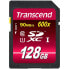 Фото #1 товара TRANSCEND SDXC 128GB Class10 UHS-I 600x Ultimate memory card