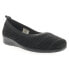 Фото #2 товара Propet Yen Wedge Ballet Flat Womens Black Flats Casual WCX074MBLK