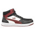 Фото #1 товара Puma Safety Frontcourt Mid Electrical Hazard Composite Toe Work Mens Black, Red