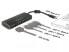 Кабель USB Delock 63932 USB 3.2 Gen 1 (3.1 Gen 1) Type-C - USB 3.2 Gen 1 (3.1 Gen 1) Type-A - 5000 Mbit/s - черный - алюминий - 0,15 м