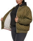 Фото #3 товара Plus Size Quilted Bomber Jacket