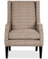 Фото #2 товара Kallison Fabric Wing Chair, Created for Macy's