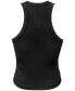 ფოტო #2 პროდუქტის Women's Crewneck Rib-Knit Sleeveless Tank Top, Created for Macy's