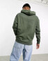 ASOS DESIGN oversized hoodie 2 pack in black/green Schwarz/Thymian, XS - Chest 36 - фото #2