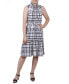 ფოტო #1 პროდუქტის Petite Size Sleeveless Tiered Dress