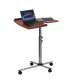 Фото #1 товара Angle And Height Adjustable Mobile Laptop Computer Table With Top