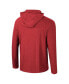 ფოტო #3 პროდუქტის Men's Crimson Alabama Crimson Tide Cloud Jersey Raglan Long Sleeve Hoodie T-shirt