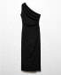 Фото #10 товара Women's Side Slit Detail Asymmetrical Dress